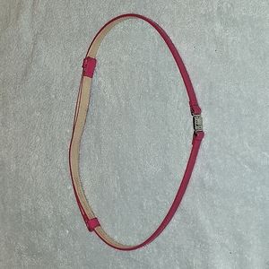 Aimee Lynn pink ladies belt